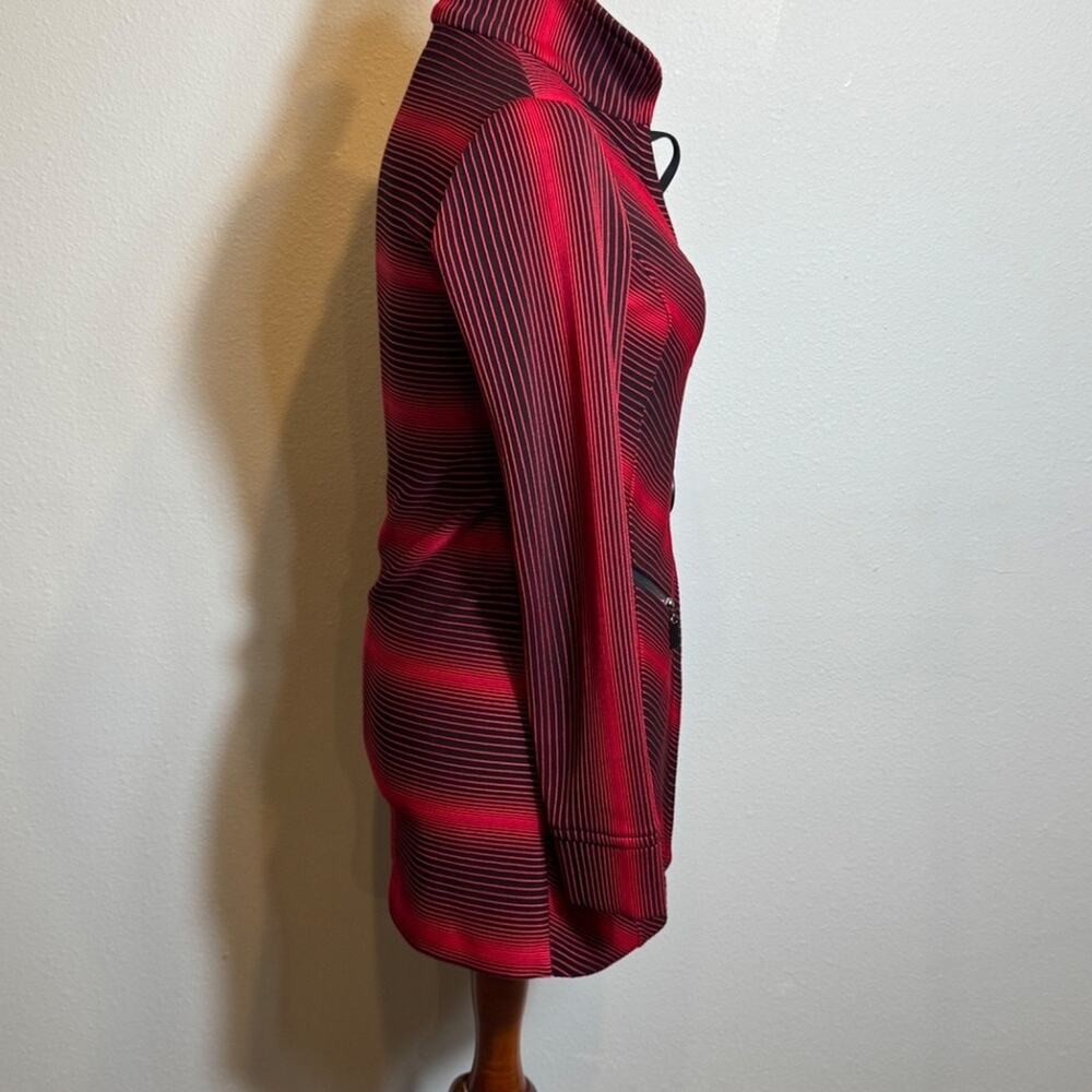 Joseph Ribkoff Red Striped Jacket - Picture 3 of 7